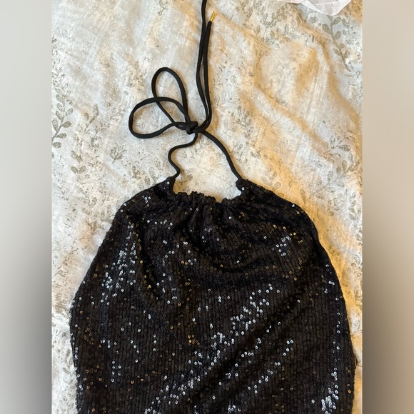 FASHIONOVA Black Golden Hour Sequin Maxi Dress. NEVER-worn NWT - Picture 6 of 10